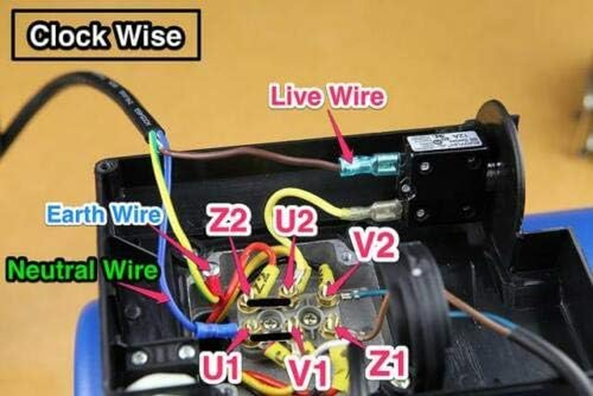 0.25Kw 0.33HP 1400Rpm Electrical Motor 1Phase 240V Reverse Dual Caps 14Mm Shaft image number 3