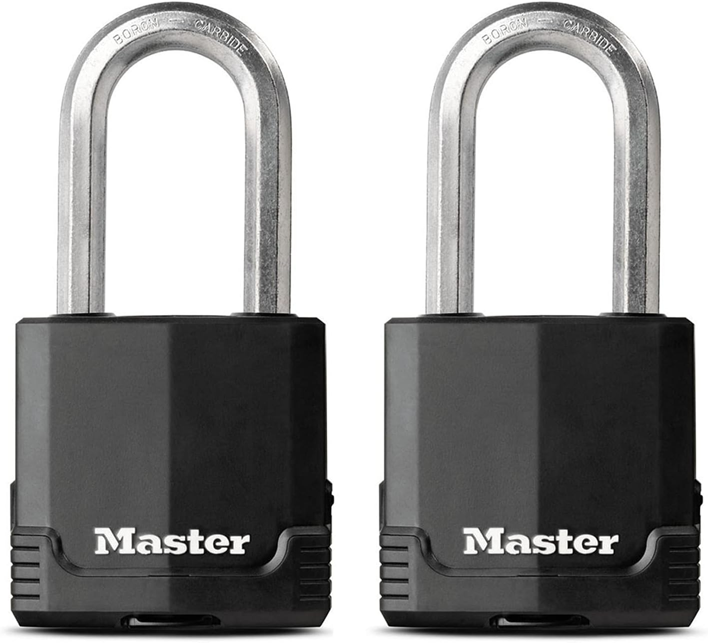 Master Lock M515XKADLHCCSEN Magnum Laminated Covered Padlock 2-1/8 Wide Steel 3/8 Diameter, 2-Inch Shackle Clearance, M515XTLHCCSEN
