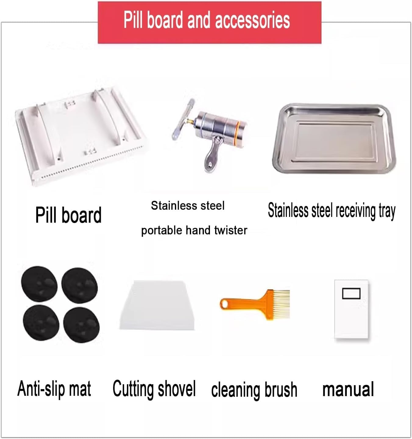 Manual Taro Ball Cassava Ball Maker, Tapioca Pearls Forming Maker, Commercial Boba Bubble Popping Taro Forming Machine, DIY Tapioca Pearl Making Machine for Milk Tea Shop, Home Kitchen(5Mm)