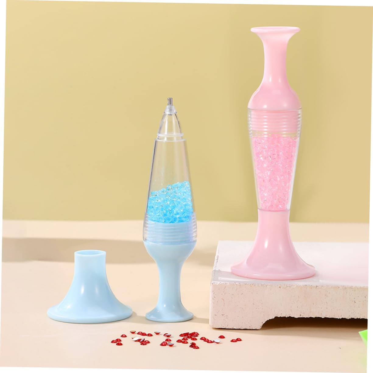 ARTIBETTER 3Pcs Rhinestone Dotting Tool Ergonomic Nail Art Pen for Crafting Versatile Painting Pen for Rhinestone Applications Compact and Lightweight Design for Nail