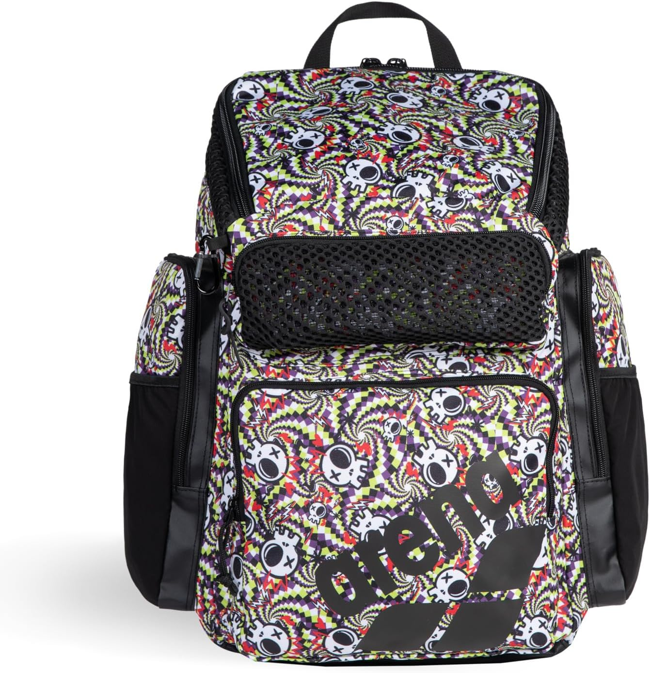 Arena One Go Backpack Swimmers Athletes Sports Gym Rucksack Multisport Daypack Large Size Training Gear Equipment Swim Bag for Men and Women, 45 Liters