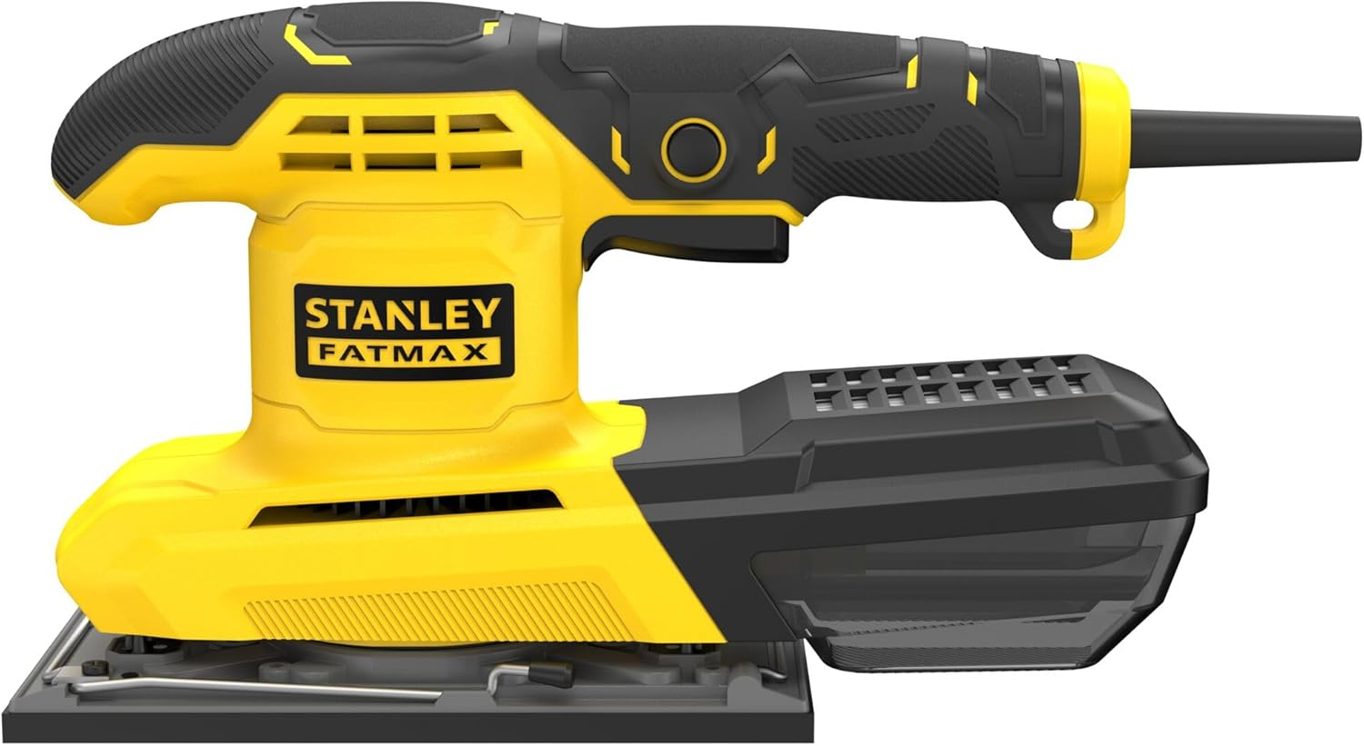STANLEY FATMAX | 280W 1/3 Sheet Sander - up to 12,000RPM, Hook & Loop Platen, Dust Collection System image number 2