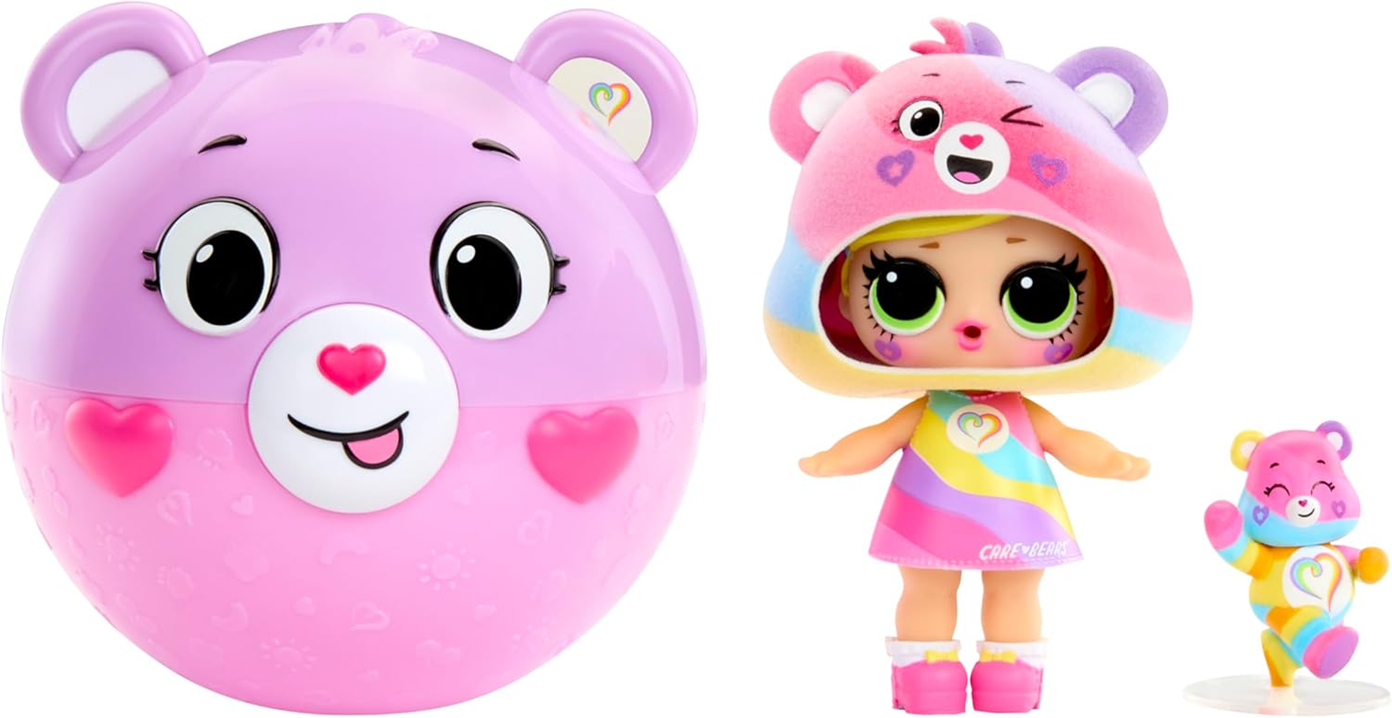 L.O.L. Surprise! Loves Care Bears Tots - Includes 1 Doll, Comes with Fashions and Accessories, Care Bear-Shaped Ball, Blind Packaging, Collect All 6 Dolls image number 5