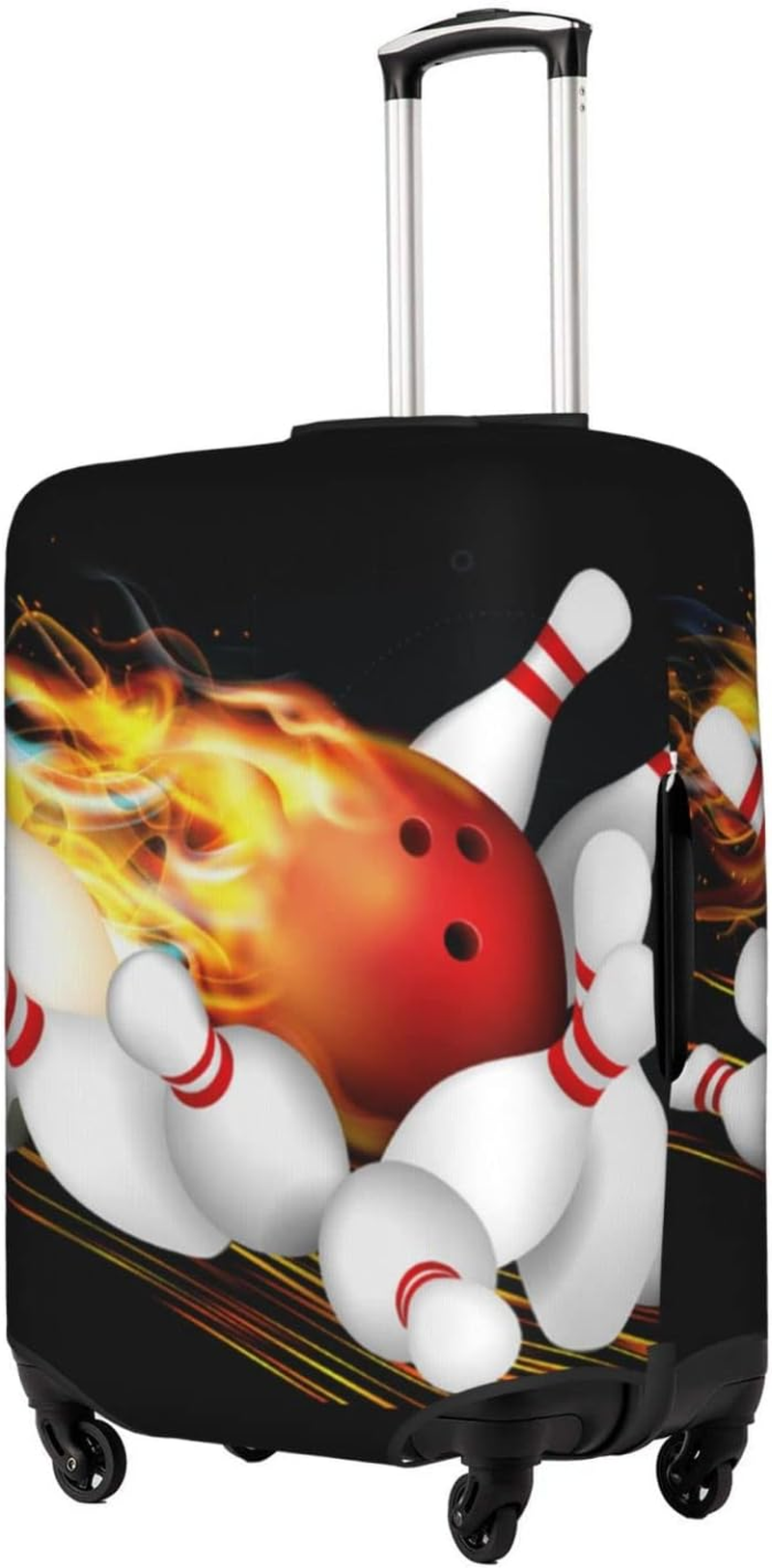 Bowling Ball Luggage Cover Anti-Scratch Suitcase Protector Fits 18-32 Inch Luggage image number 6