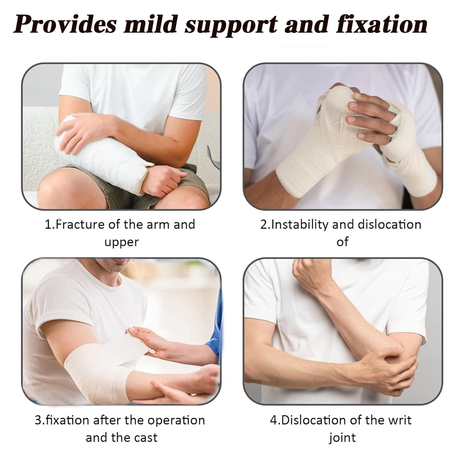 1Pc Breathable Mesh Arm Sling,Mesh Arm Support Arm Sling Shoulder Sling,Arm Sling Shoulder Immobilizer Mesh Shoulder Sling,Shower Bath Sling Shoulder Brace Support Arm Sling Shoulder Immobilizer,White image number 2