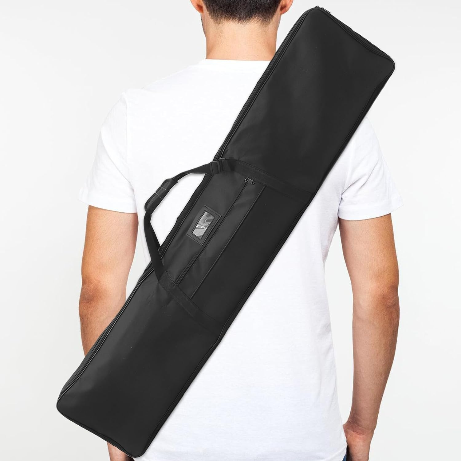 Cabilock Large Capacity Canvas Recurve Storage Bag with Internal Strap for Secure Hunting Gear Organization Multifunctional Tote and Shoulder Bag Fade-Resistant Material for Outdoor Camping image number 1