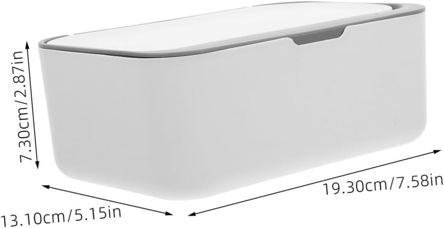 Farmhouse Style Tissue Box Cover Refillable Wipes Box Dispenser for Bathroom and Car image number 3