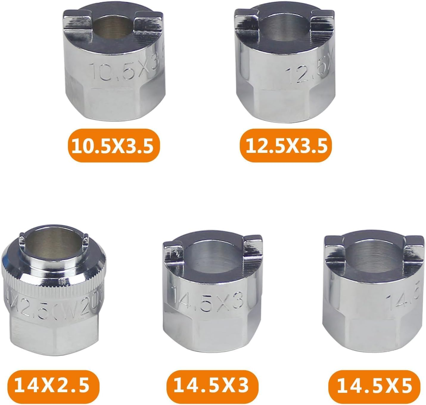 43PCS Suspension Shock Absorber Strut Nut Removal Tool Socket Set, 1/2 Inch Steering Hub Shock Absorber Ratchet and Wrench Set, Shock Strut Installation Removal Tool Kit for All Vehicles