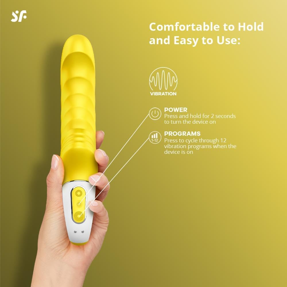 Satisfyer Vibes Yummy Sunshine, Yellow image number 1