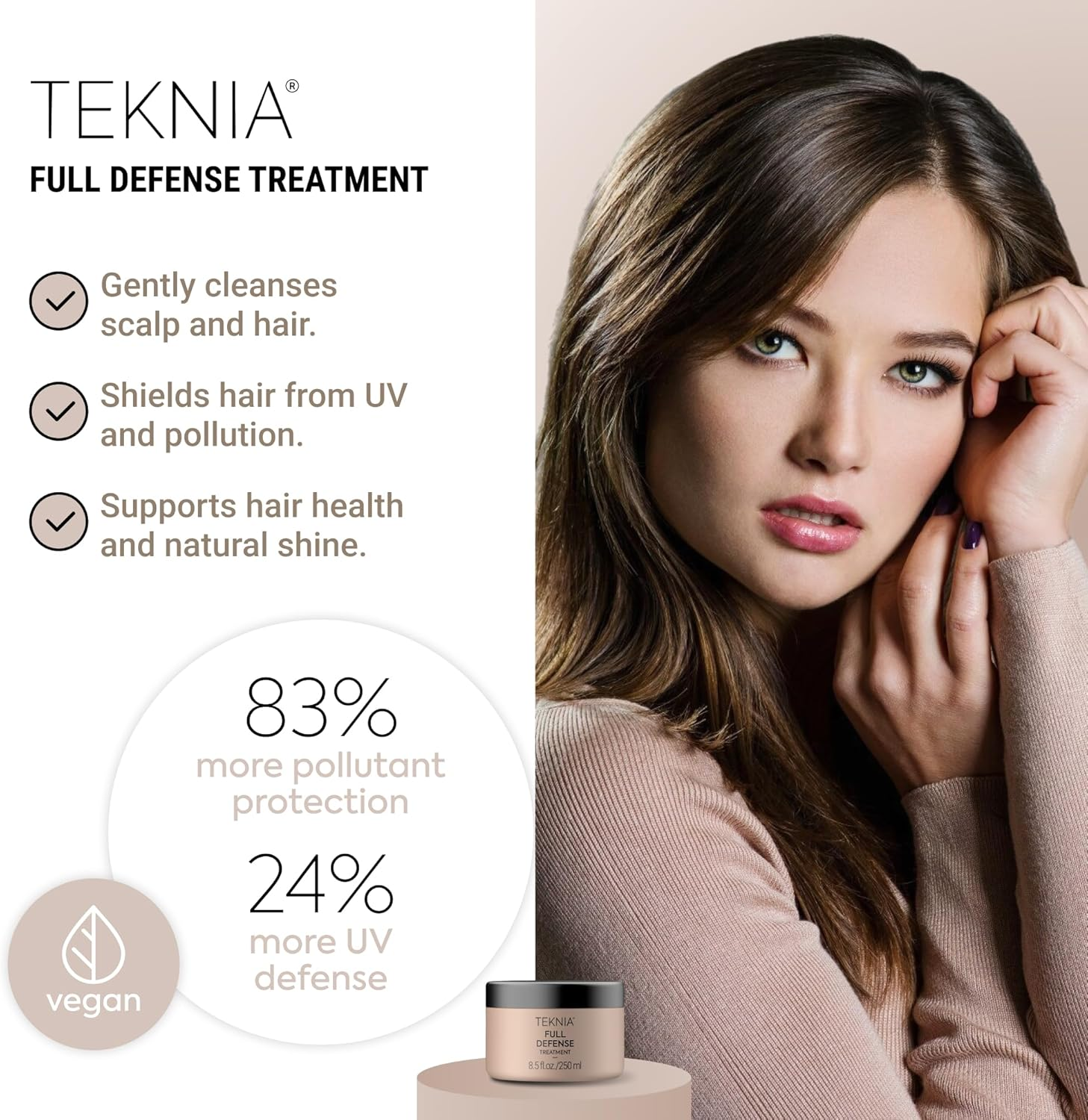 Lakme Teknia Full Defense Hair Treatment Cream 250 Ml image number 4