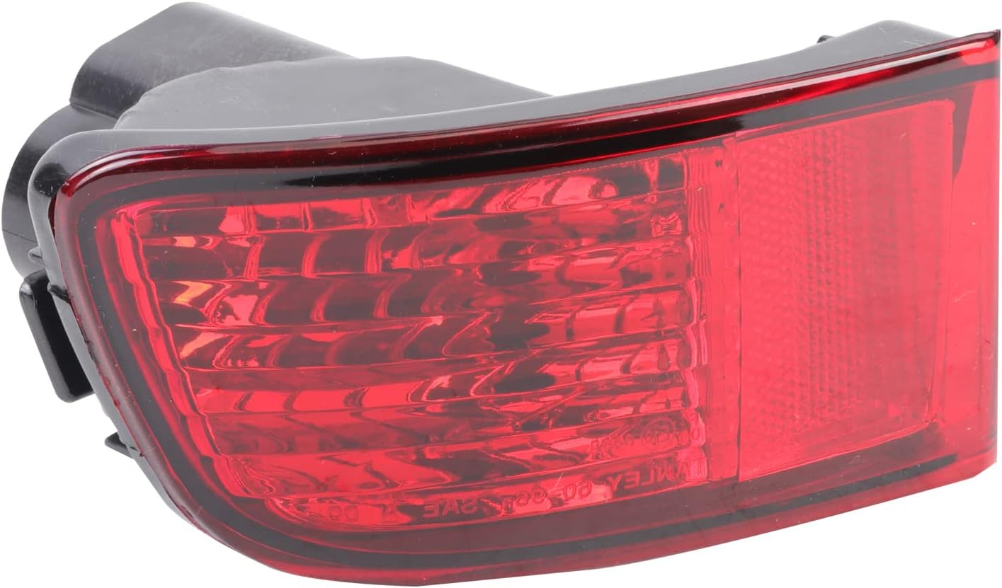MISIOEK Left Rear Bumper Reflector Light Assembly for 2003-2005 4Runner 2002-2009 Land Cruiser Prado 120 (Driver Side) image number 1