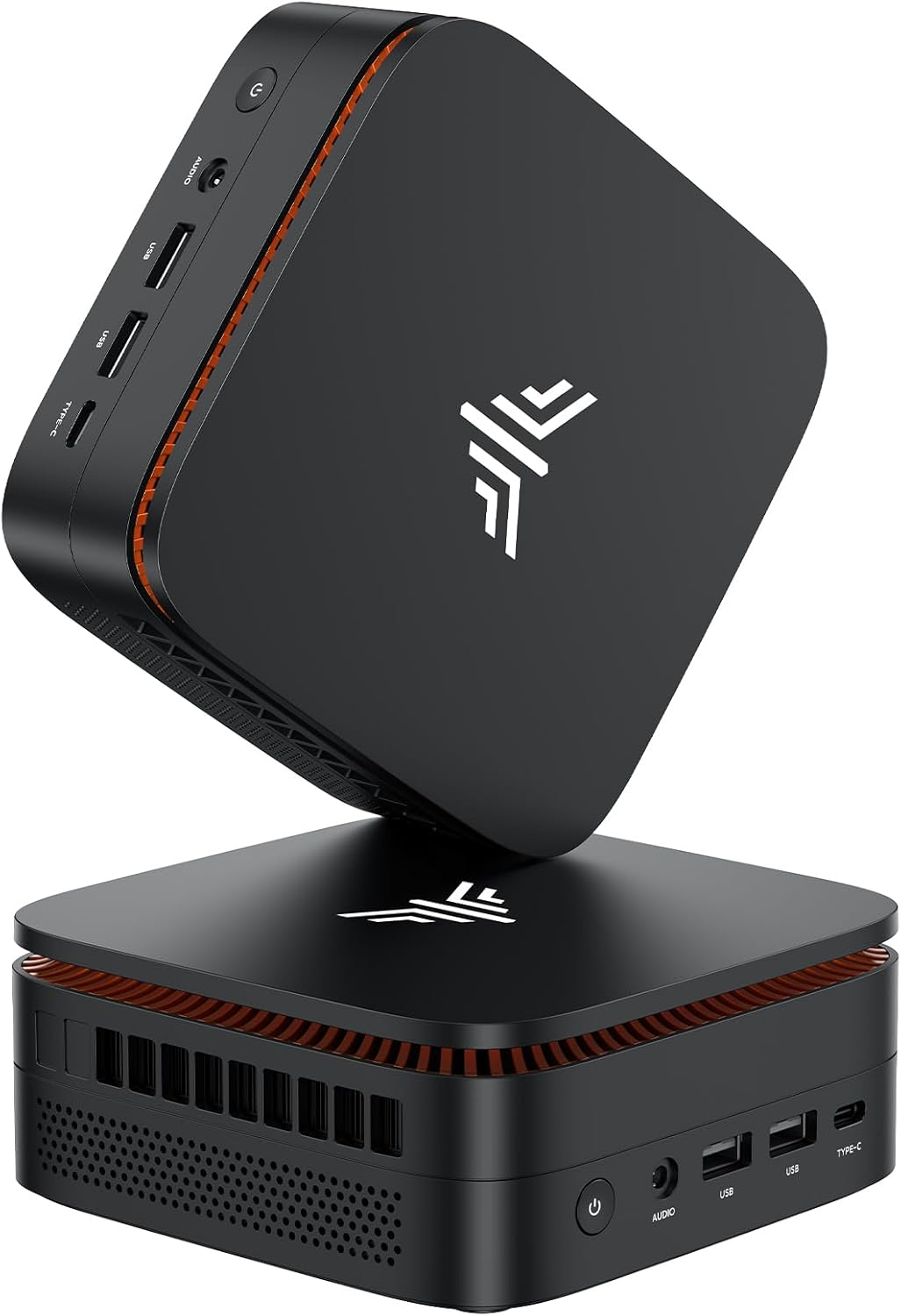 KAMRUI P1 Mini PC AMD Ryzen 3 3300U(Up to 3.5Ghz) 16GB DDR4 512GB M.2 SSD Mini PC Win-11 Pro Mini Computer 4K@60Hz Triple Display HDMI2.0+DP1.4+USB-C Wifi5 BT4.2 RJ45 LAN VESA Mount Small PC
