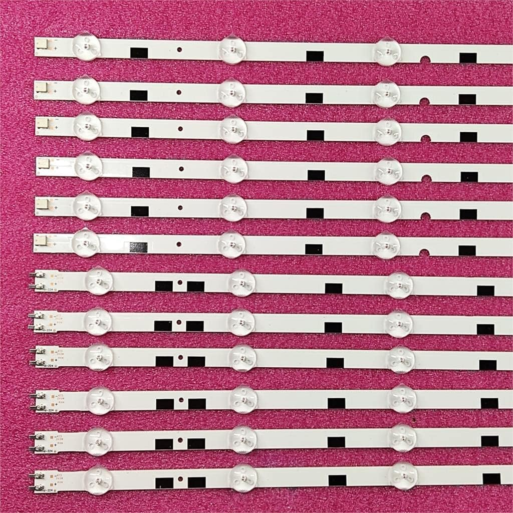 12PCS LED Backlight Strip14Lamp for 58'' TV UA58H5288 2014SVS58 LM41-00091F LM41-00091G UE58J5200 BN96-32771A BN96-32772A (Color : 5 Set)