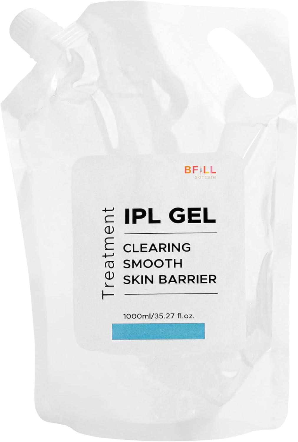 1000 ML- Refill Bag -Cooling Gel/Coupling Gel for Use with Laser Hair Removal Device (Meko Clinic Brand) image number 3