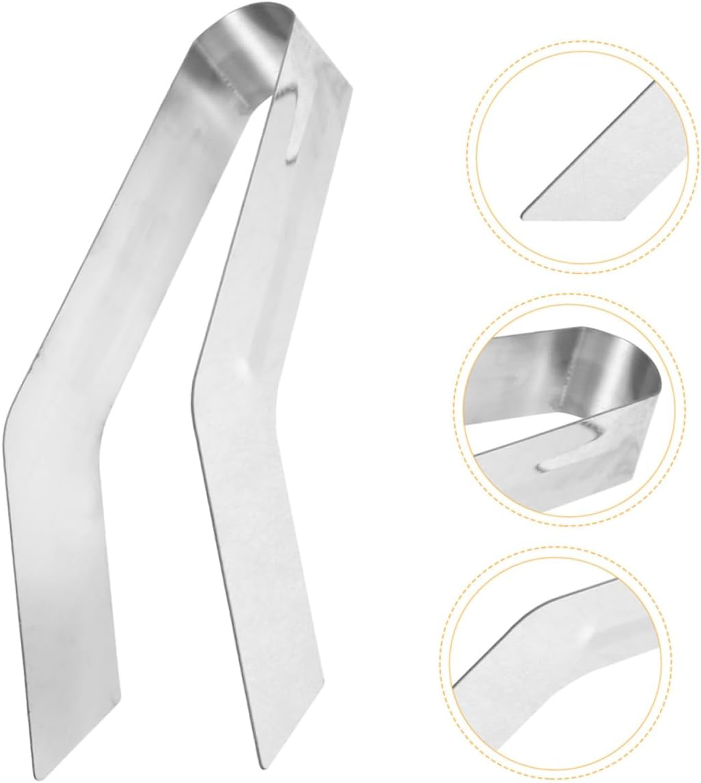 CANIGHT 2Pcs Stainless Steel Plants Transplanting Tool Set Handheld Garden Pliers for Plant Removal Convenient Planting Accessories image number 2