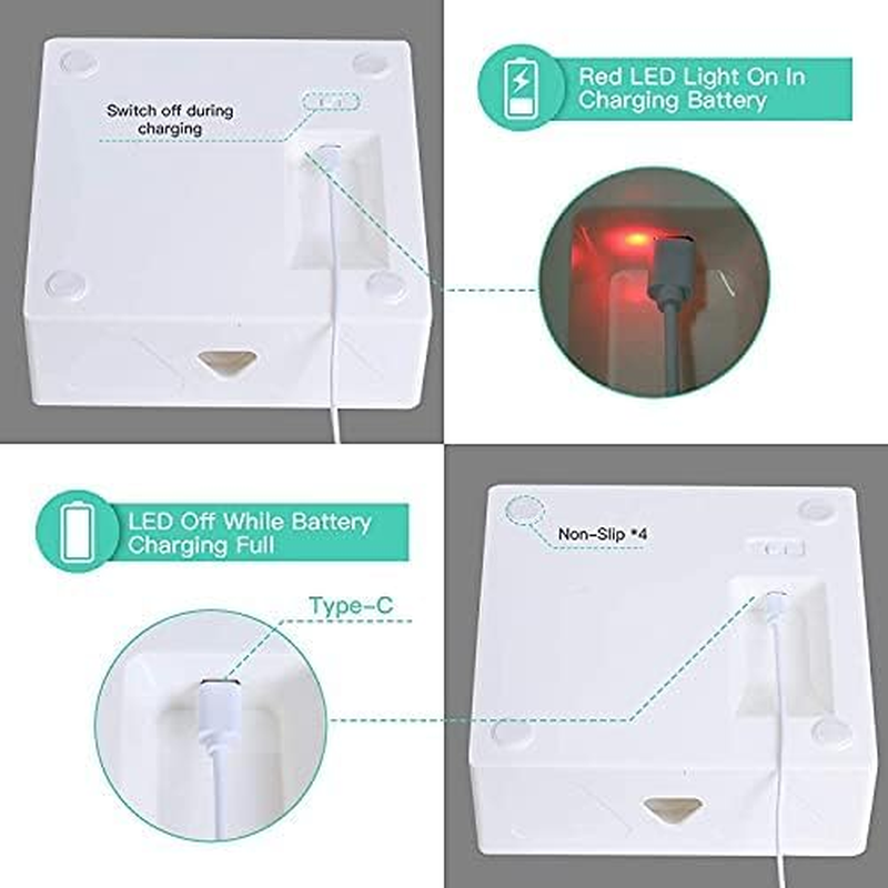 Migipaws Cat Toys, Interactive Automatic 7 Holes Mice Migibox, Ultra Fun Smart Teaser Toy for Indoor Cats, USB Rechargeable, 4 Pieces Feather Refills image number 3