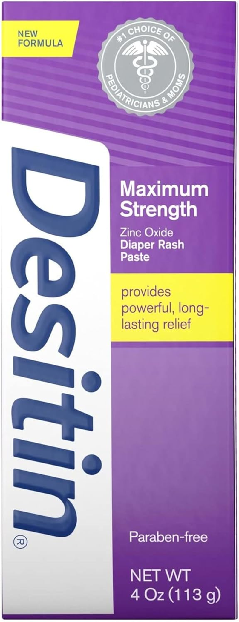 Desitin, Diaper Rash Paste, Maximum Strength, 4 Oz (113 G) image number 1