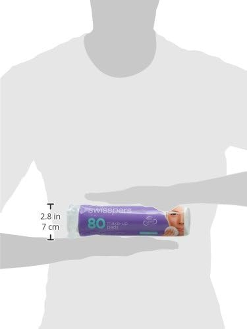 Swisspers Organic round Make up Pads 80 Piece Pack image number 3
