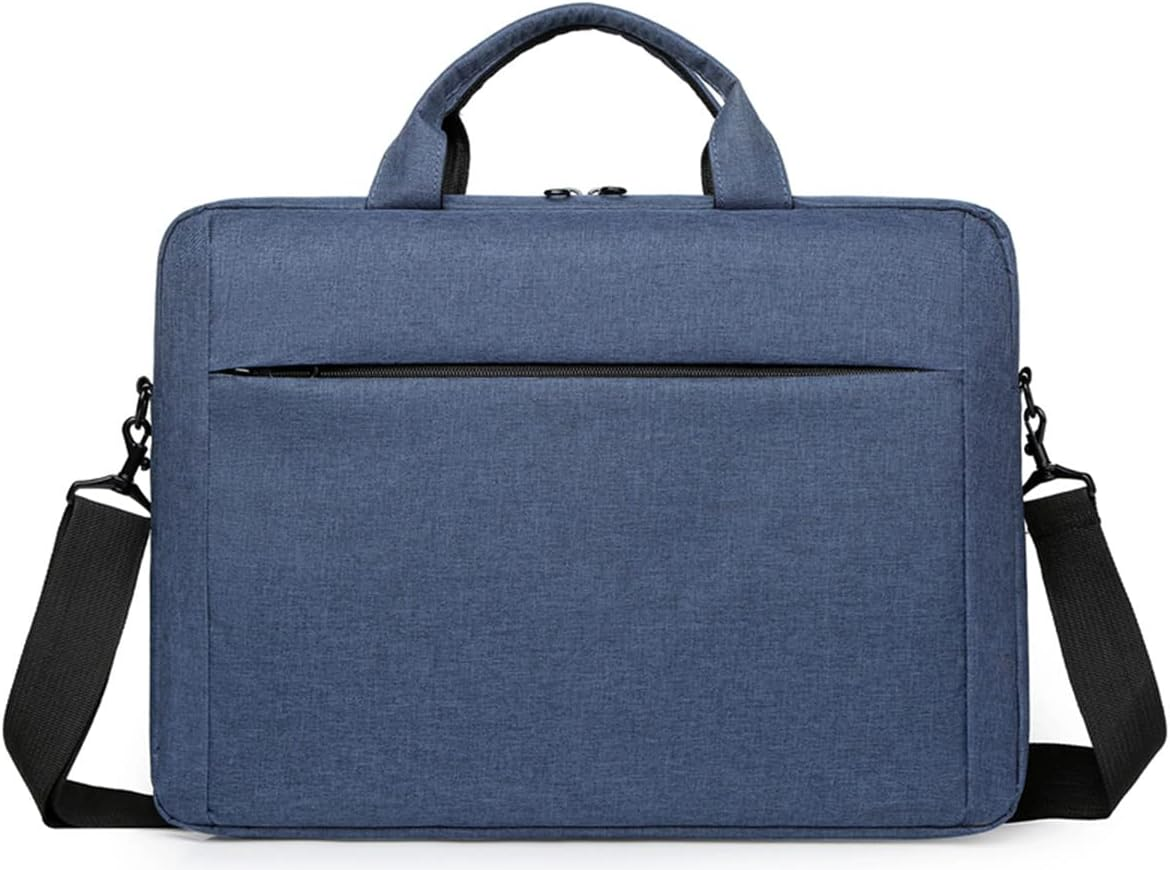 Oxford Cloth Laptop Tote Bag Briefcase, Expandable Computer Shoulder Messenger Bag Fit for 15.6 Inch Laptop