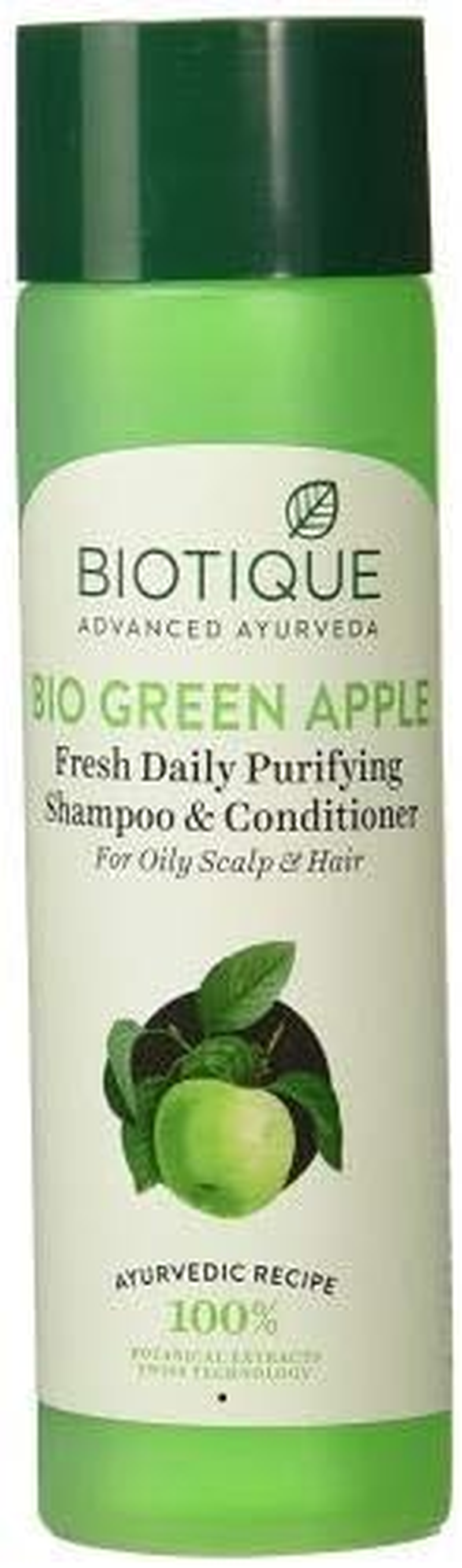 Biotique Bio Green Apple Shampoo Pack of 2 (2 * 120Ml)