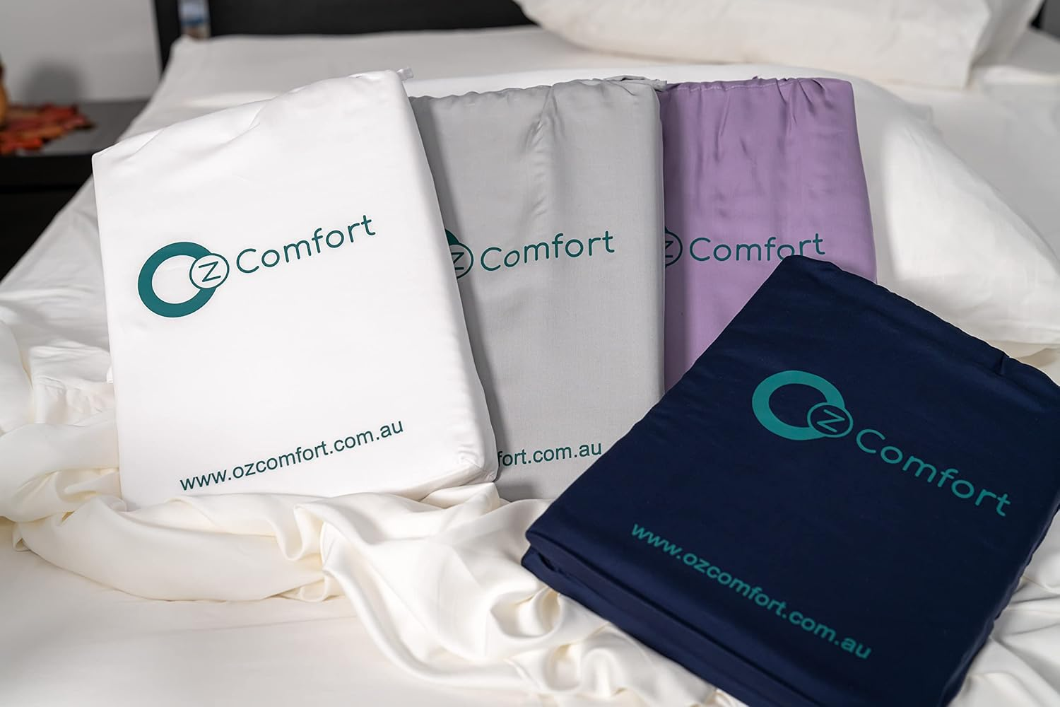 100% Lyocell Bedsheets Luxurious Feel King Size Purple Flat Bedsheet Solid Colour Bedding & Linen Tencel Flat Sheet image number 2