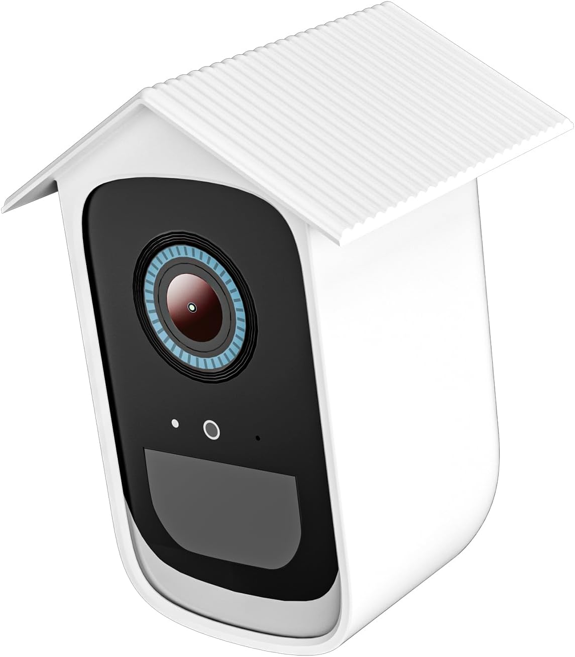 HOLACA Silicone Housing Skin for Eufycam 3C (S300) Wireless Home Security System-2Pack (White) image number 2