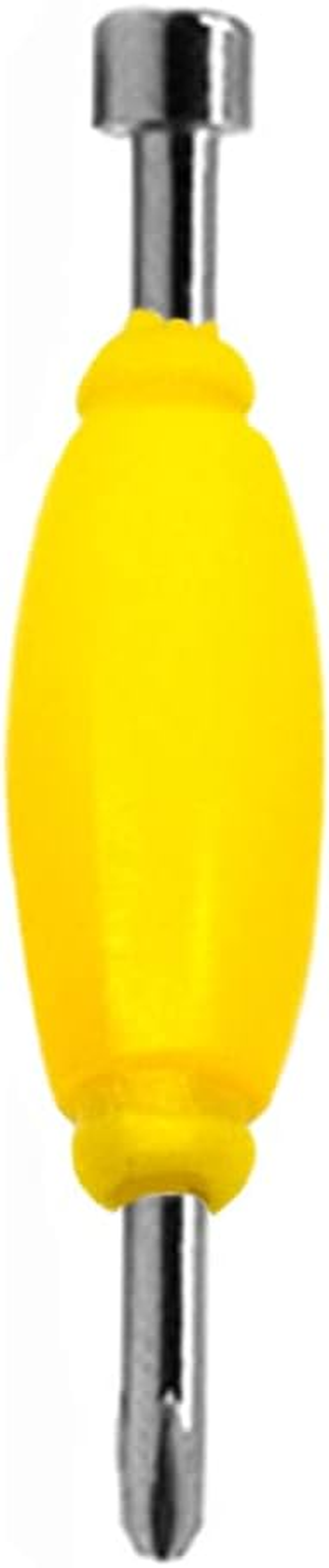 Teak Tuning Standard Fingerboard Tool, Screwdriver and Nut Driver, Black Colorway, Pack of 1 image number 3