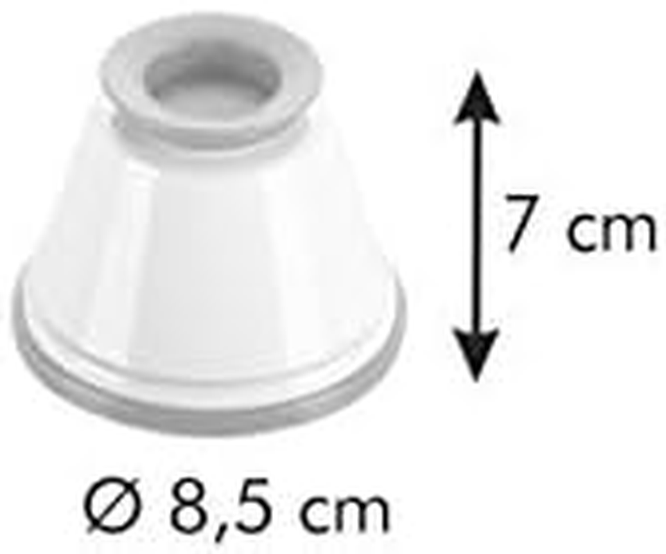 Tescoma Panna Cotta Mould Set Delicia, Assorted, 9.1 X 9.1 X 12.2 Cm