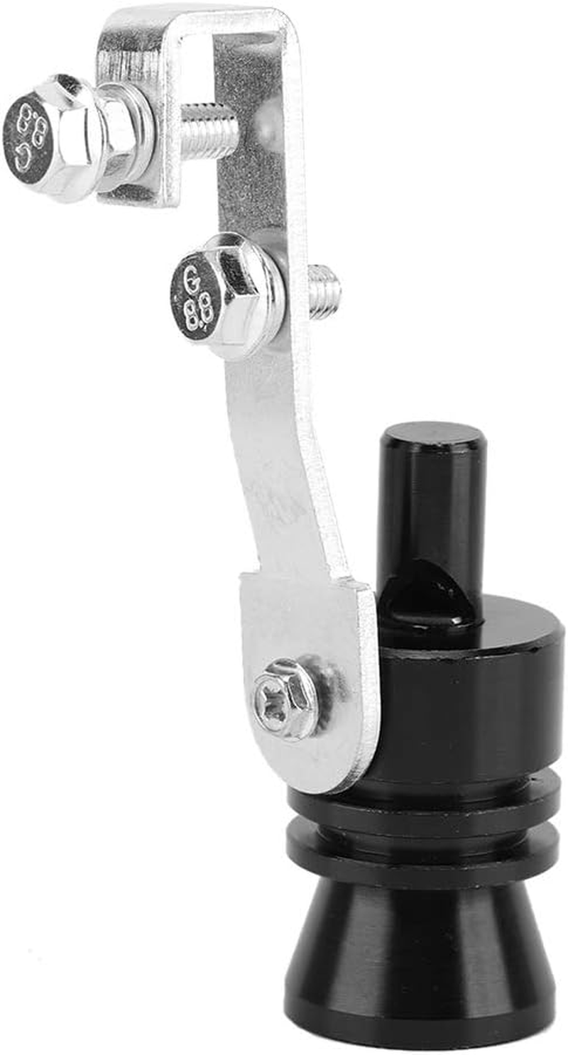 Turbo Sound Whistle Muffler, Black Turbo Sound Whistle Muffler Exhaust Pipe Simulator Whistle Fit for ILX Base Sedan 4-Door 2.4L 2354CC L4 GAS DOHC Aspirated image number 1