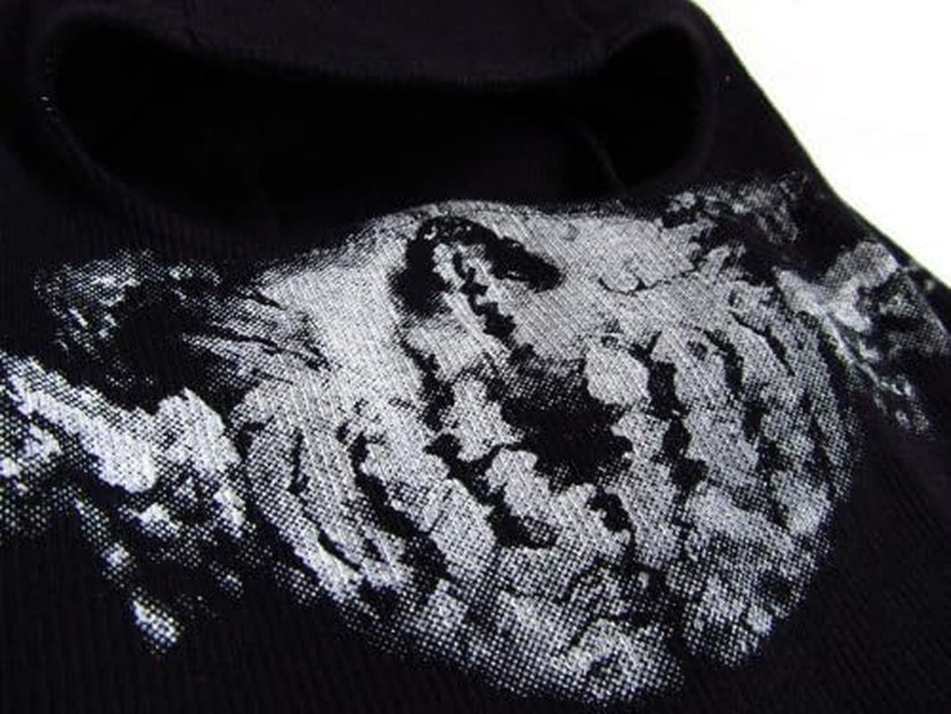 Surprise Mask Skull for Ghost Motorcycle Mask Face Mask Black image number 5