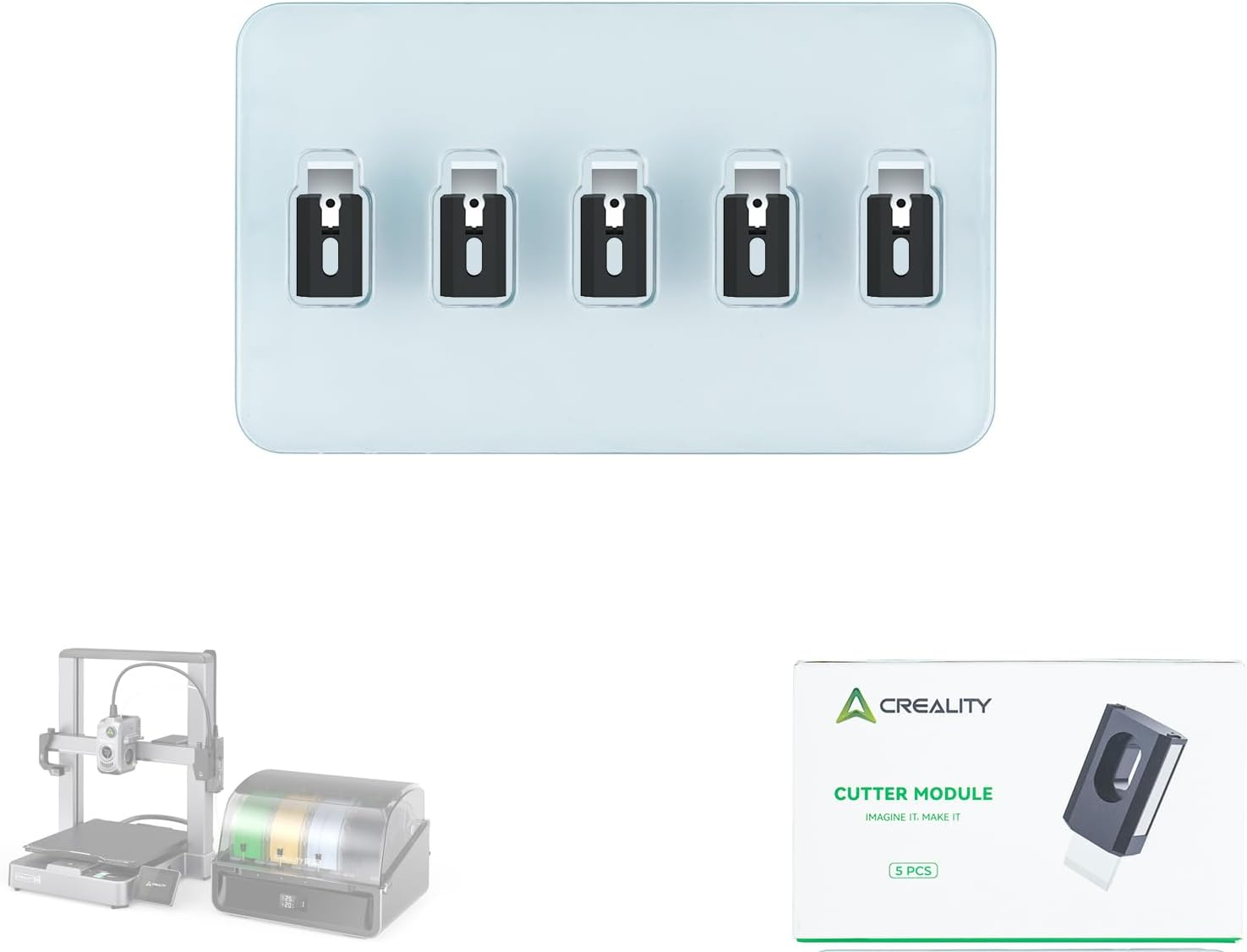 Creality Hi Filament Cutter (5Pcs) &ndash; Official Original Replacement, Fast Cut-Off, High Durability, Quick Replacement &ndash; 3D Printer Accessories image number 6