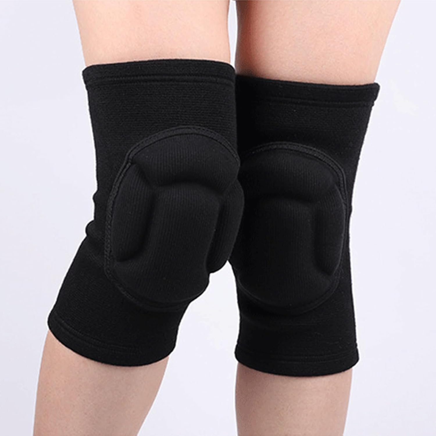 Protective Knee Pads - Thick Sponge Anti-Slip Knee Support with Collision Avoidance, Wellness Knee Brace for Men & Women (Medium) image number 1