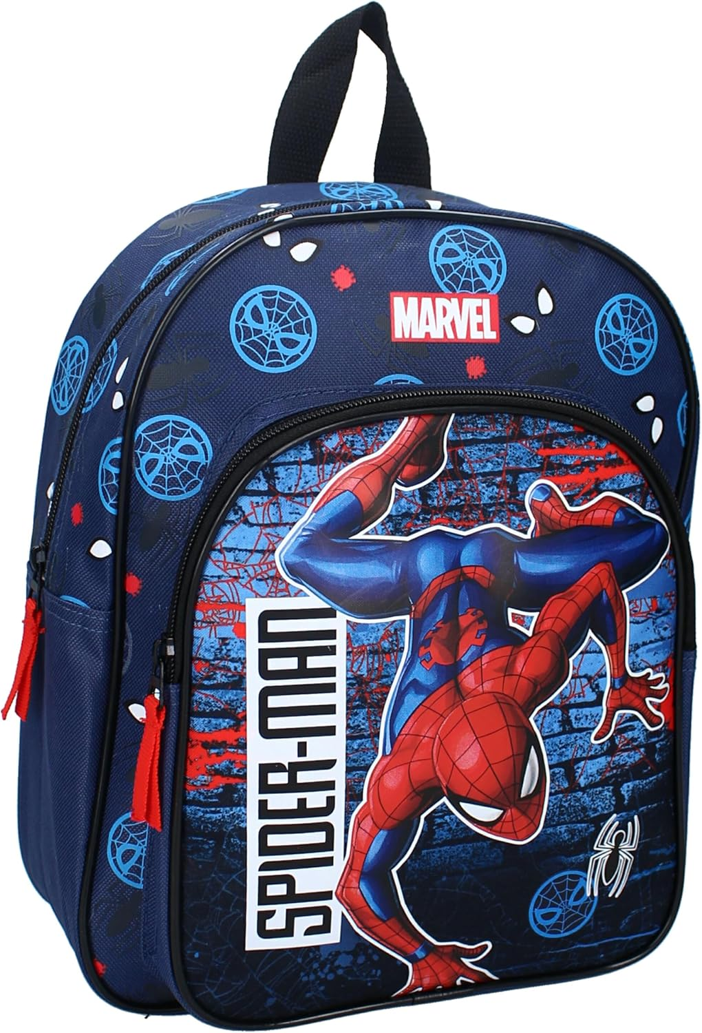 Vadobag Spiderman beyond Amazing Spiderman Avengers Backpack - Backpack for Children | School | Nursery - Colour Dark Blue - Dimensions 30 X 25 X 11 Cm - 200-4526 Navy, Blue, One Size, Blue, One Size image number 2