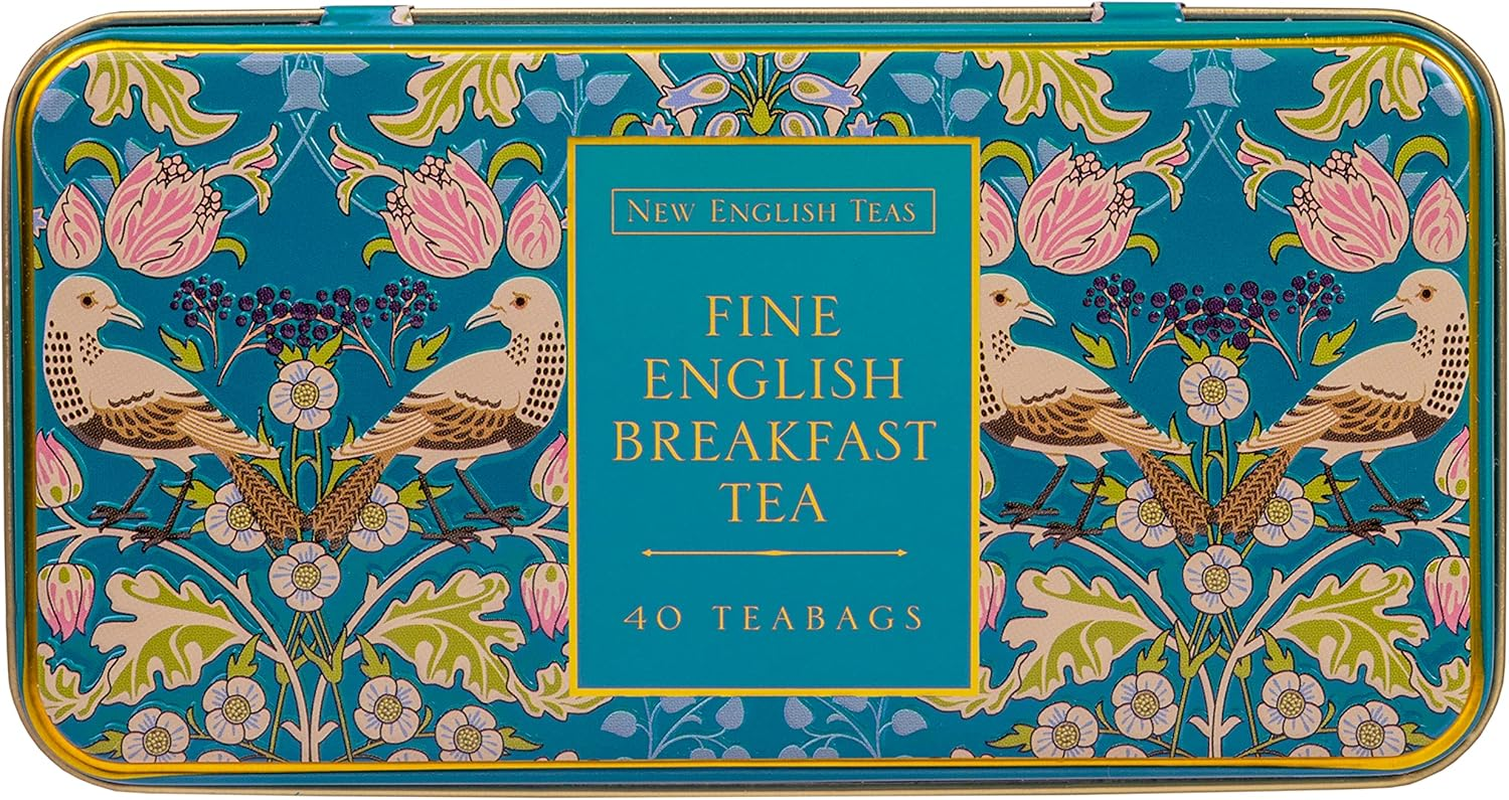 Black Thrush and Berry English Breakfast Tea Bags with 40 Tea Cans image number 3