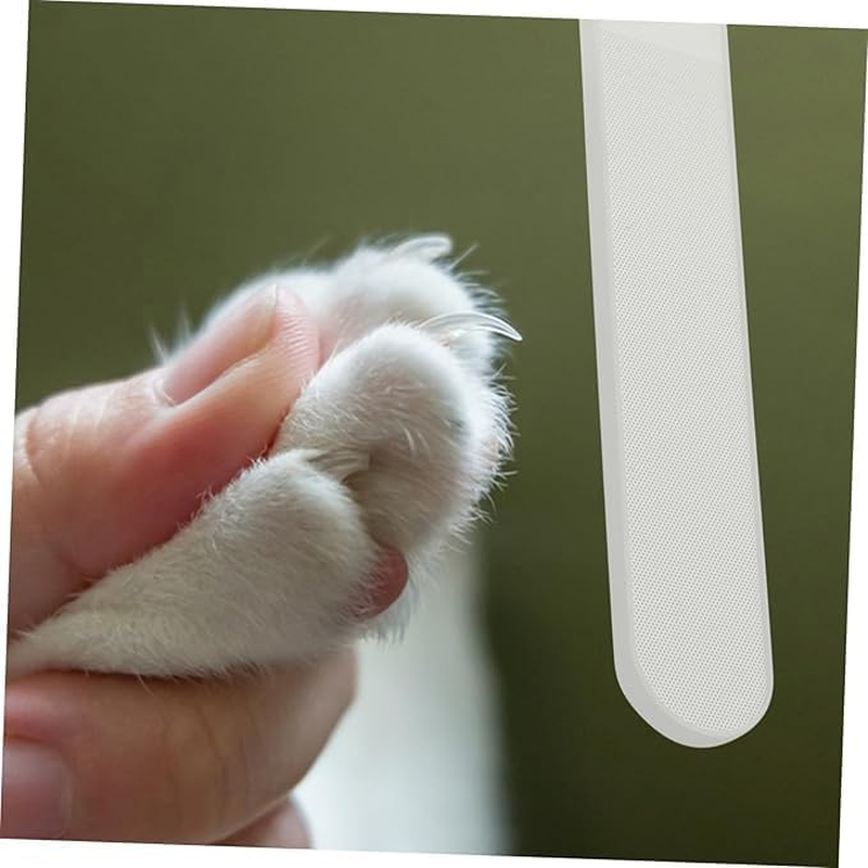 4 Pack Glass Nail File Shiner Files Kit Crystal Nail Buffer Polisher Multi-Purpose Nail Buffer with Case Manicure Toolsfor Women Men Acrylic Natural Nail image number 5