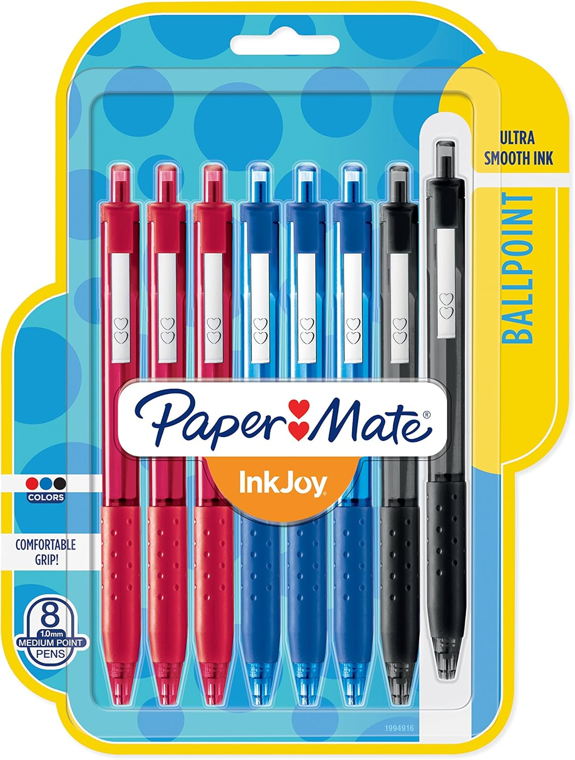 Paper Mate Ink Joy 300RT 4-Pack Business Assorted