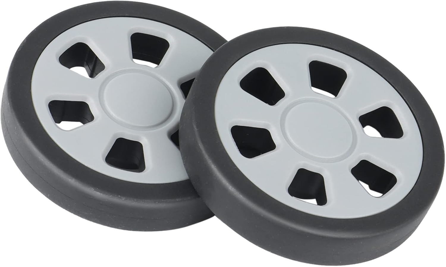 EACTEL Luggage Accessories Wheels Aircraft Suitcase Pulley Rollers Mute Wheel Wear-Resistant Parts Repair 60X12Mm