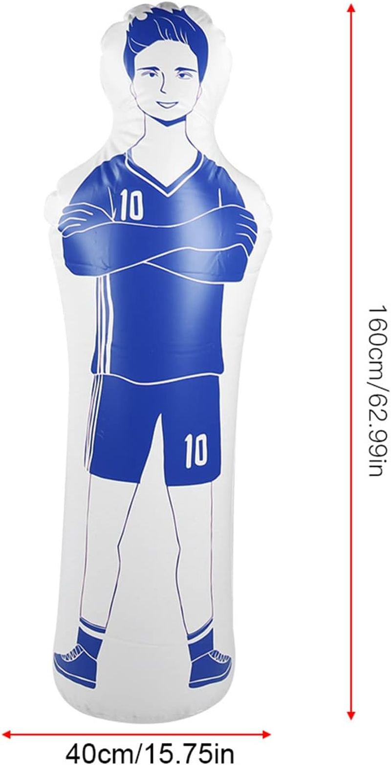 Inflatable Soccer Dummy, Inflatable Dummy Football Dummy, Soccer Mannequin Dummy, Boxing Mannequin Kick, Tumbler Dummy for Football and Basketball Training image number 6