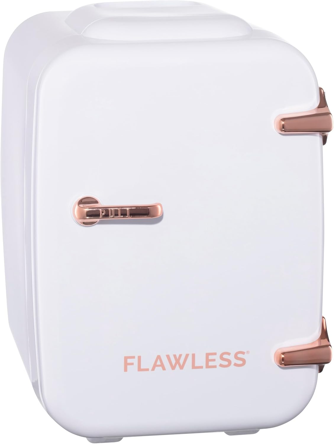 Finishing Touch Flawless Beauty Fridge - Mini Design - Preserves & Cools Your Beauty Products - 173Cm Power Cord & Stickers Included - Ideal for Cooling Creams, Facial Rollers & Organic Products
