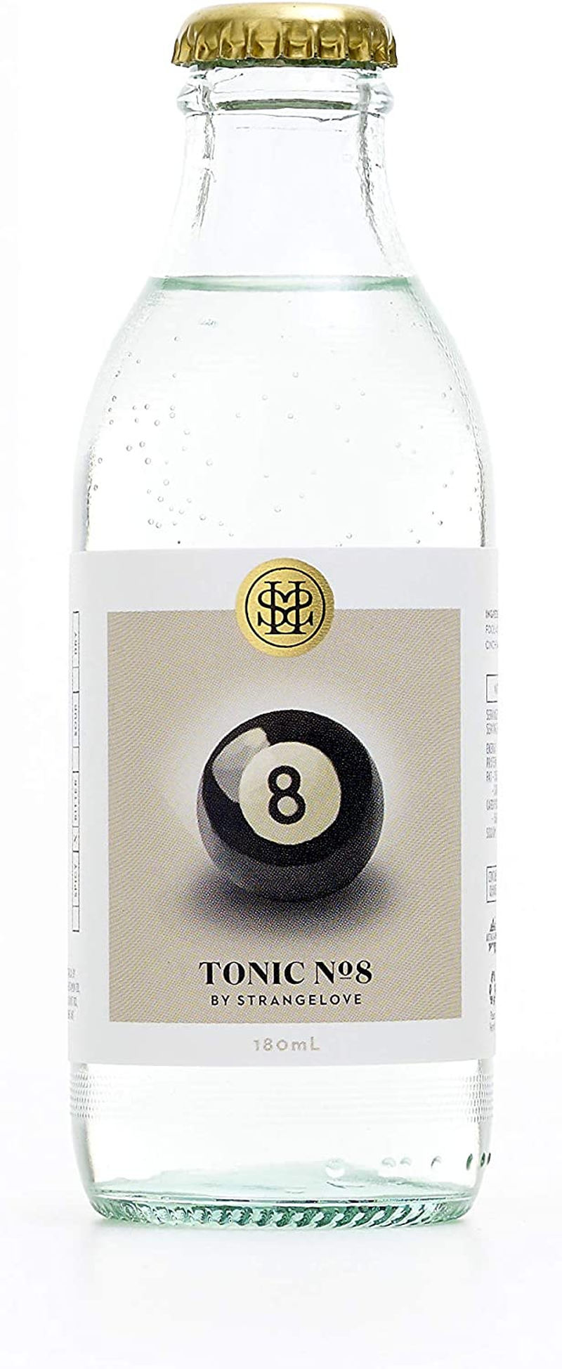 Strangelove Tonic No 8 Indian Tonic Water, Pack of 4 X 180Ml image number 1