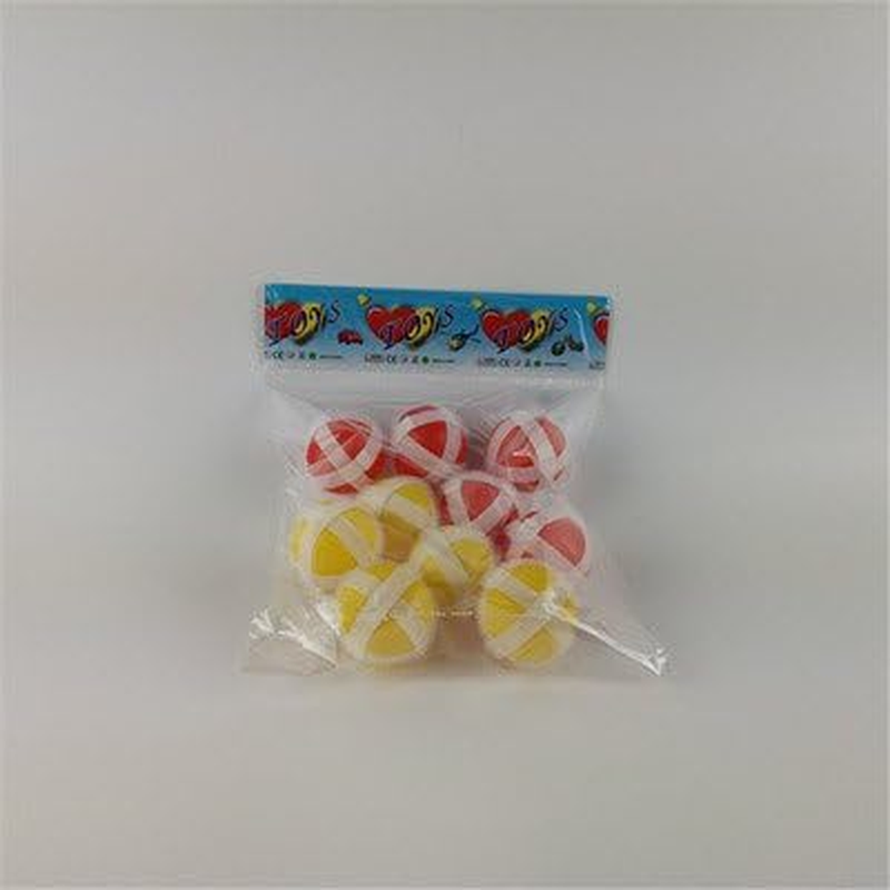 Suzakoo 10PCS Balls Dartboard Darts Balls One Set Sticky Balls Entertainment Game