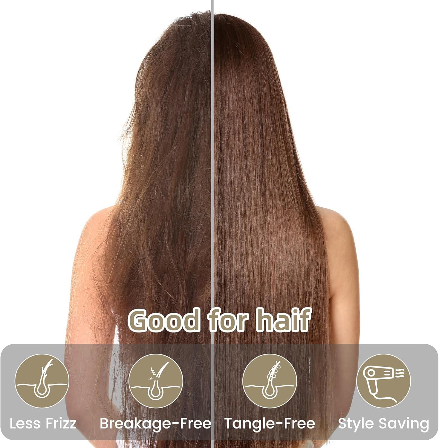 LINENOVA 100% Mulberry Silk Pillowcase for Hair and Skin, Both Sides 22 Momme Silk Queen Pillow Cover, Smooth Breathable Black Pillow Case with Hidden Zipper, Gifts for Women 1 Pack(50 * 75Cm) image number 4