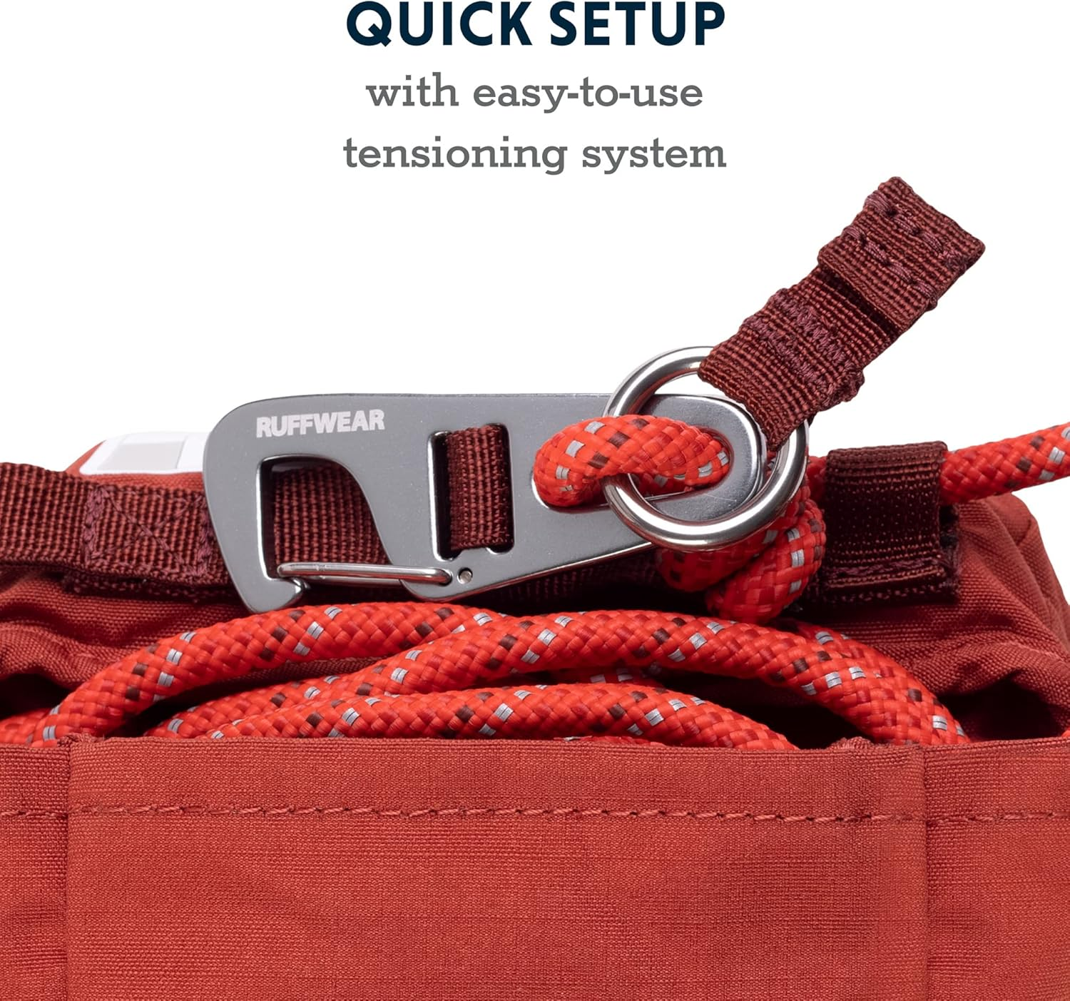 Ruffwear, Knot-A-Hitch Dog Hitching System, Portable Hitch for Campsites, Parks, and Yards, Red Clay image number 6