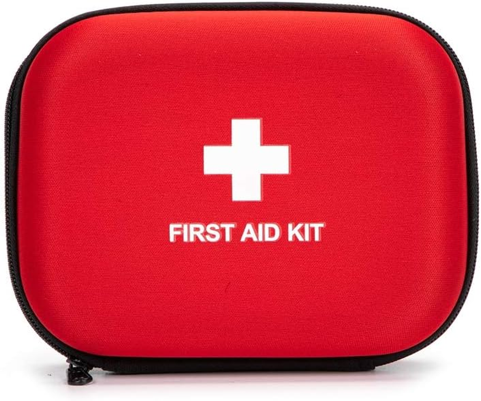 First Aid Hard Case Empty First Aid Hard Case First Aid EVA Medicine Red Medical Bag for Home Health Emergency First Responder Empty Camping Outdoors (Red Lb)