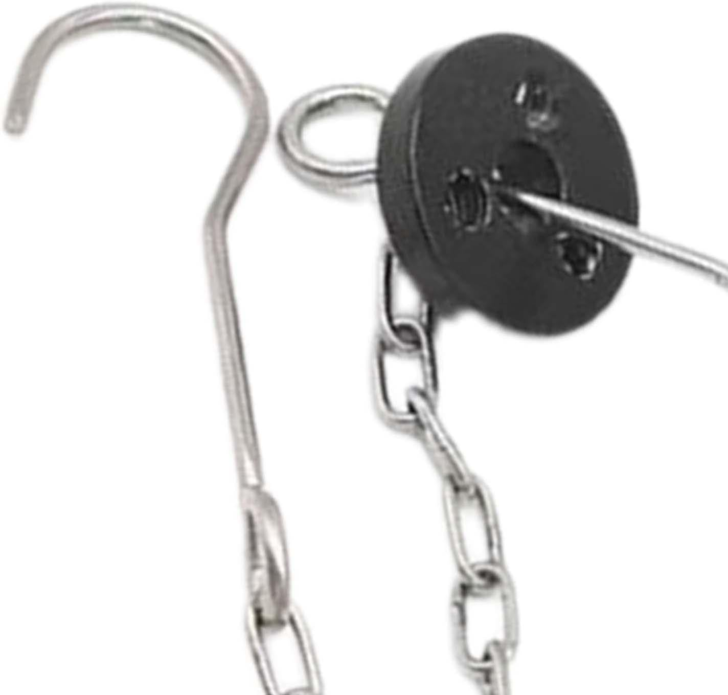 Perfk Camping Tripod Campfire Cooking Accessories Camping Equipment Campfire Tripod with Hanging Chain for Picnic Hiking Garden BBQ image number 2