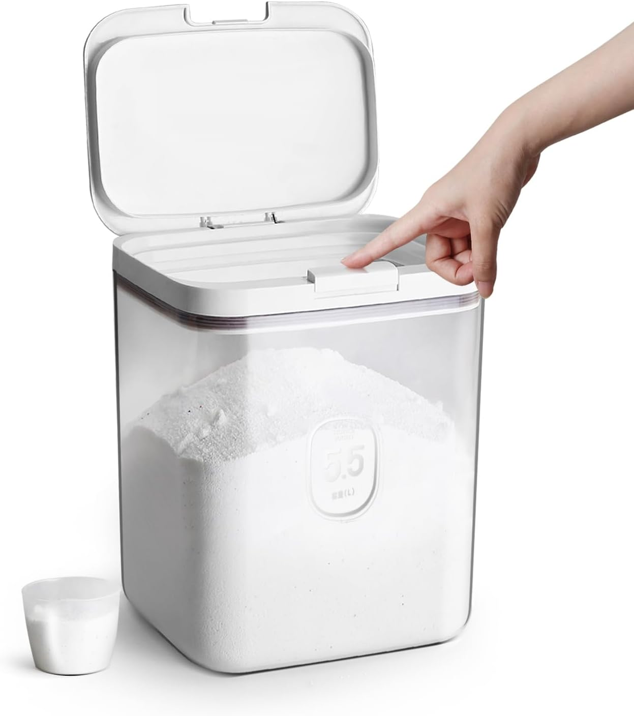 Flour Container 20LBS - 10 L /10.5 QT /10 KG - Rice Container Storage Food Grain Container Bins Household for Kitchen Pantry Organization (11L)