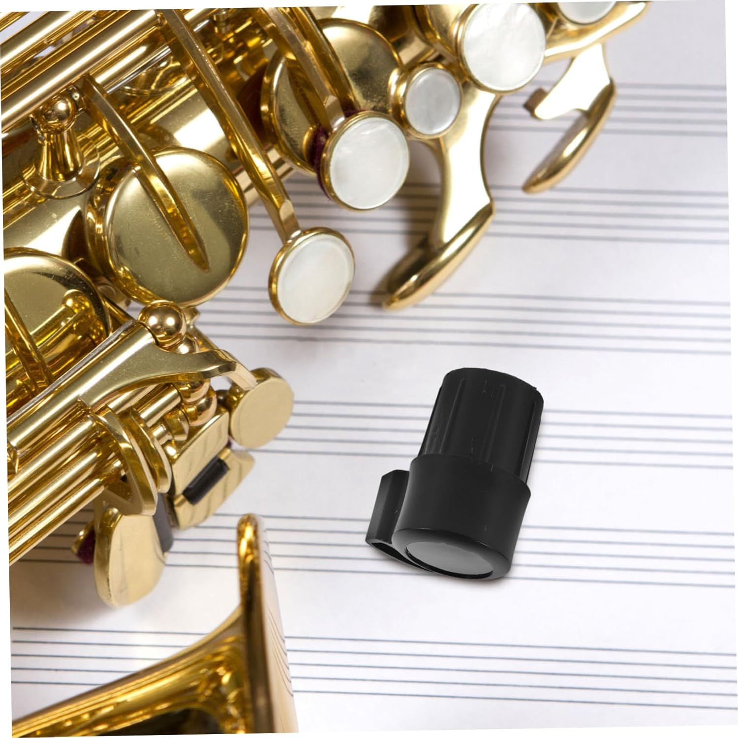 Tenor Saxophone Plug Saxophone End Plug for Instrument Pad Accessories Plastic Sax Neck Stopper for End Caps image number 3
