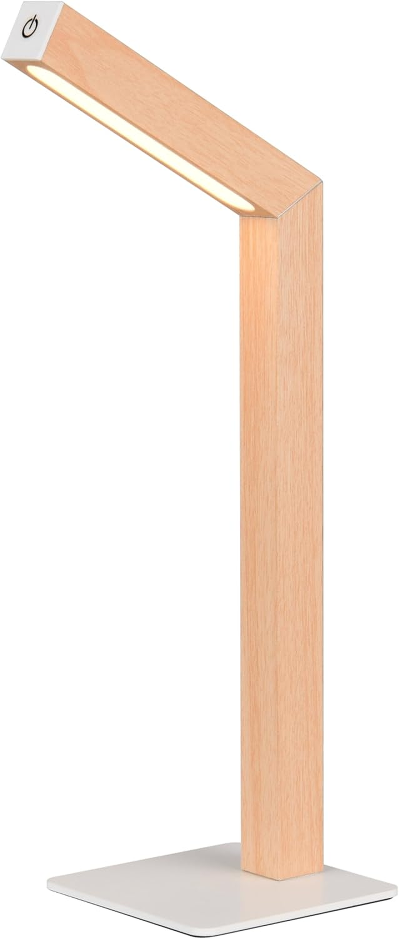 Reality Leuchten Skip R55951135 LED Table Lamp Metal/Mdf Wood Imitation with 2 Watt LED Sensor Dimmer Magnetic Holder image number 5