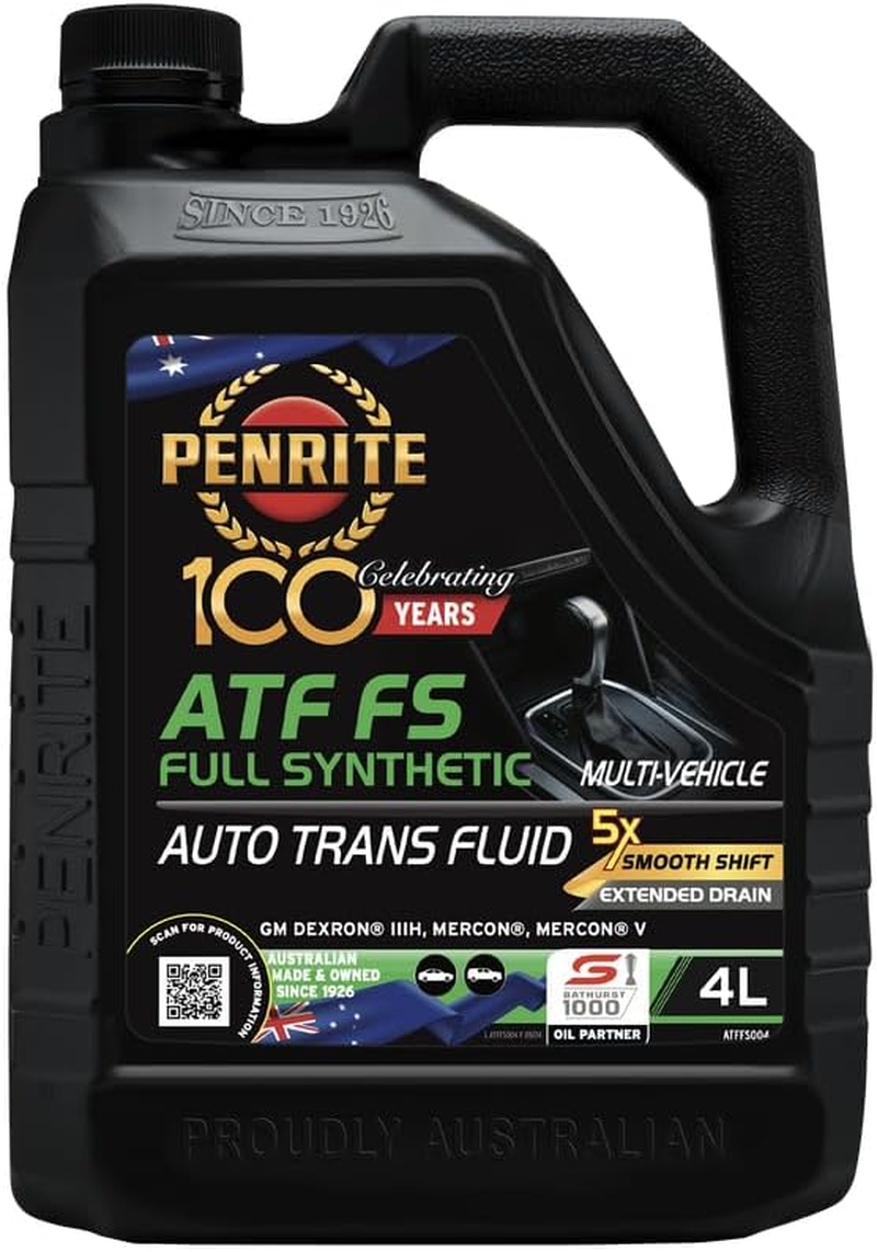 Penrite ATF FS Full Synthetic Transmission Fluid 4L - ATFFS004