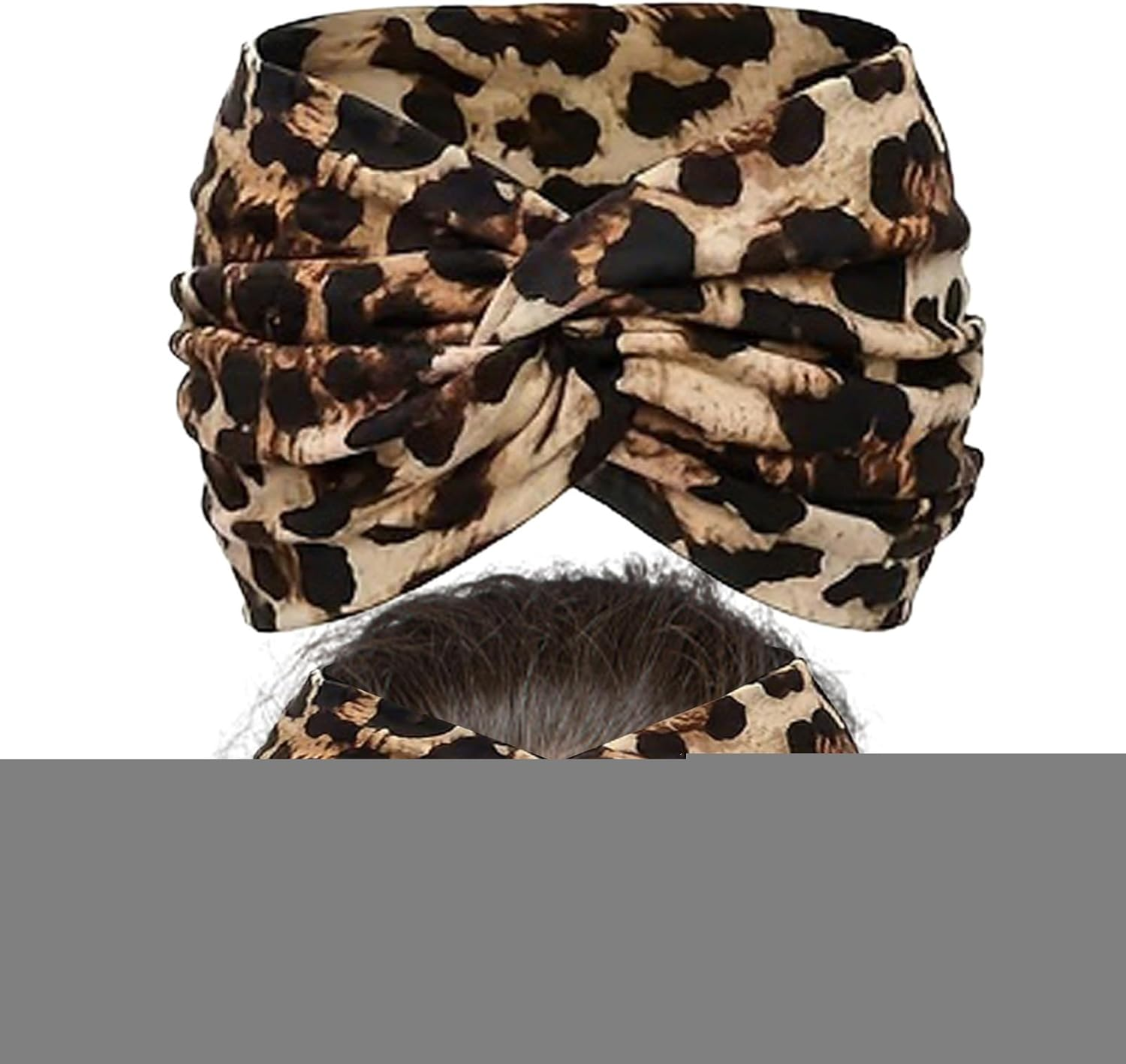 Headbands for Women Boho | Wide Knotted Hairbands | Stylish Breathable Headwear for Wives Wedding Ladies Running Girls Music Festival Yoga Casual Wear Enthusiasts Cycling image number 1